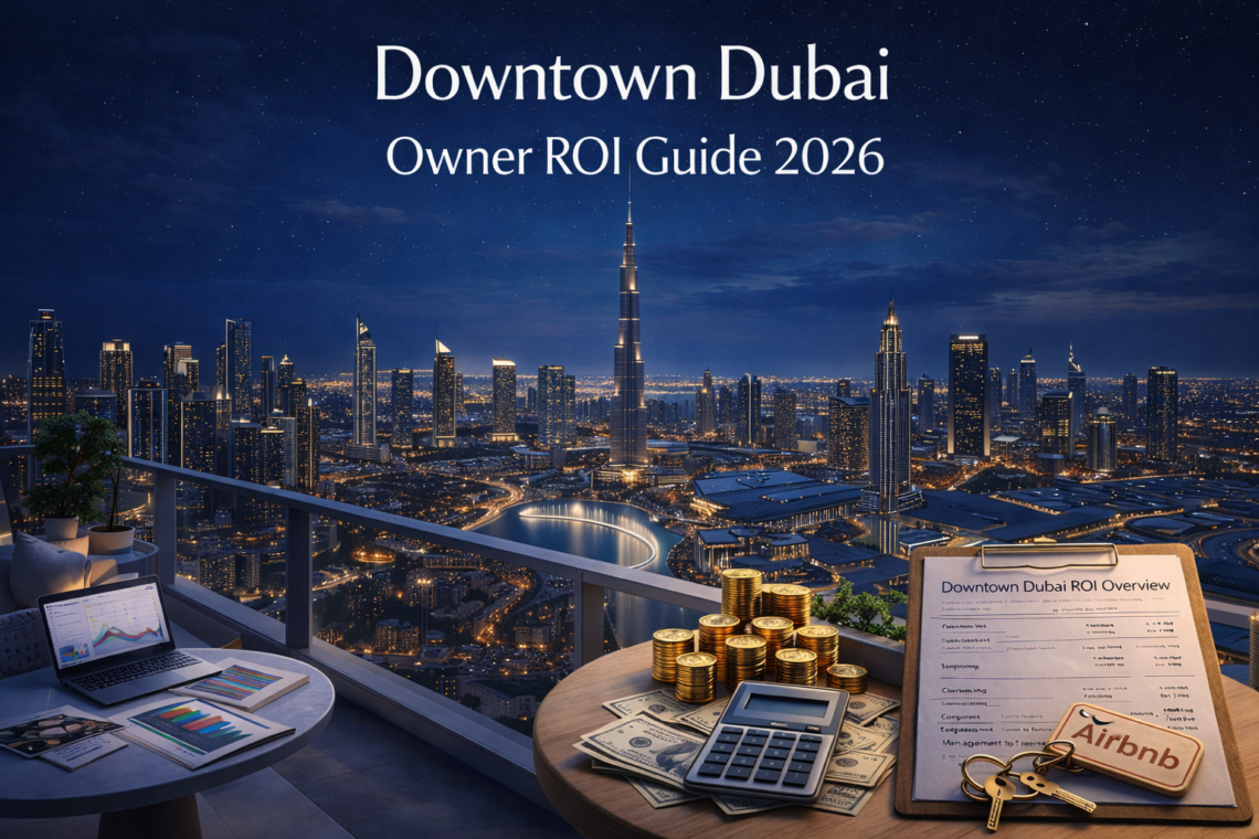 Airbnb Income Downtown Dubai 2026 ROI Guide